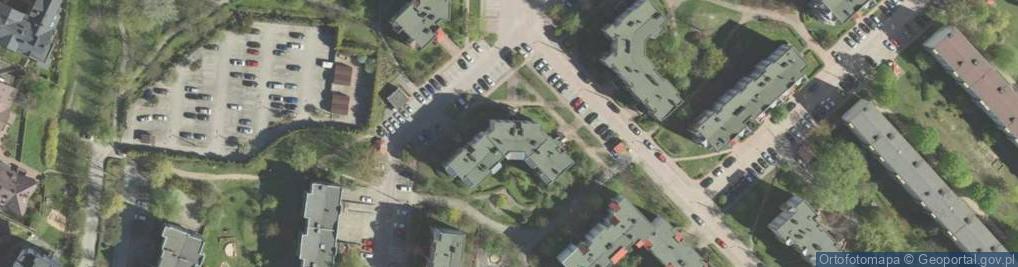 Zdjęcie satelitarne Usługi BHP Anna Wysocka