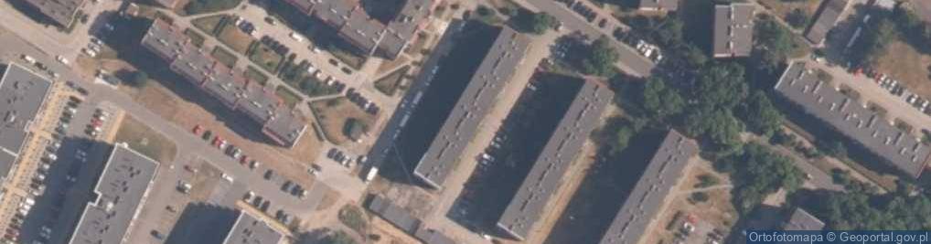 Zdjęcie satelitarne Usługi BHP i P Poż