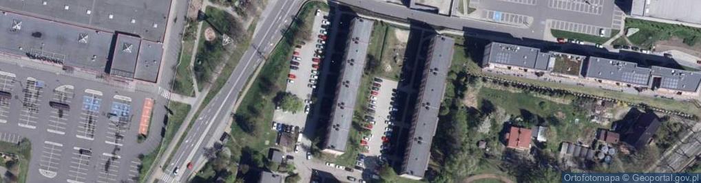Zdjęcie satelitarne Usługi BHP i Ppoż Nadzór Doradztwo Szkolenia