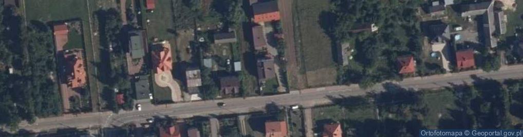 Zdjęcie satelitarne Usługi Blacharsko Dekarskie Duliński