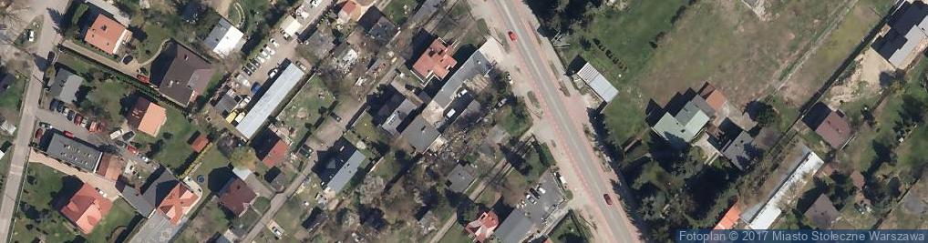 Zdjęcie satelitarne Usługi Budowlane Janusz Łazowski Łazowski Janusz
