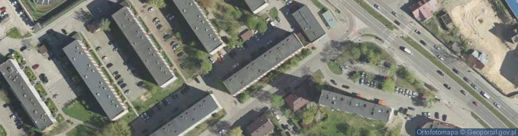Zdjęcie satelitarne Usługi Budowlane Rafał Walasek