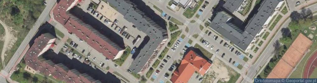 Zdjęcie satelitarne Usługi Budowlane Rakus Leszek