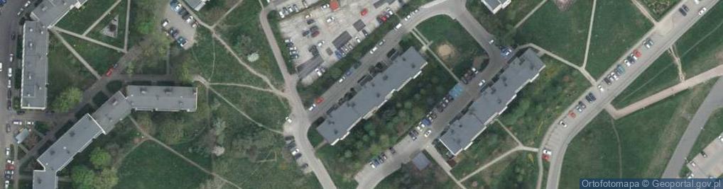 Zdjęcie satelitarne Usługi Budowlane Sak Stanisław
