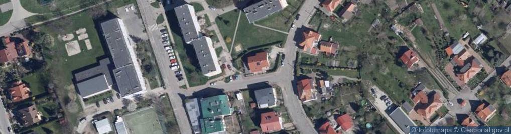 Zdjęcie satelitarne Usługi Budowlano Geodezyjne Kamix