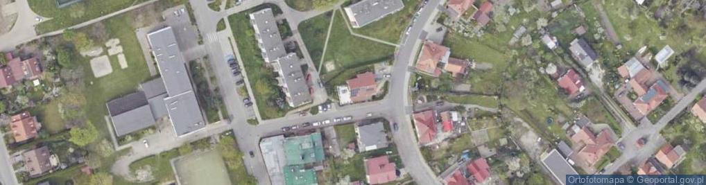 Zdjęcie satelitarne Usługi Budowlano Geodezyjne Kamix