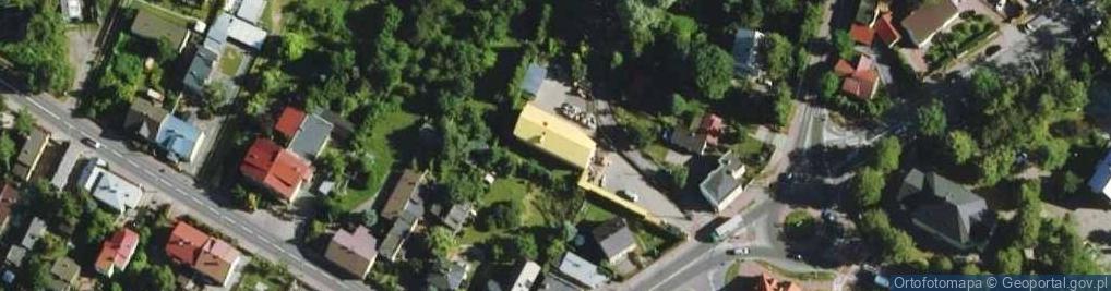 Zdjęcie satelitarne Usługi Budowlano Instalacyjne Sprzedaż Art Zaopatrzenia Ogrodniczego