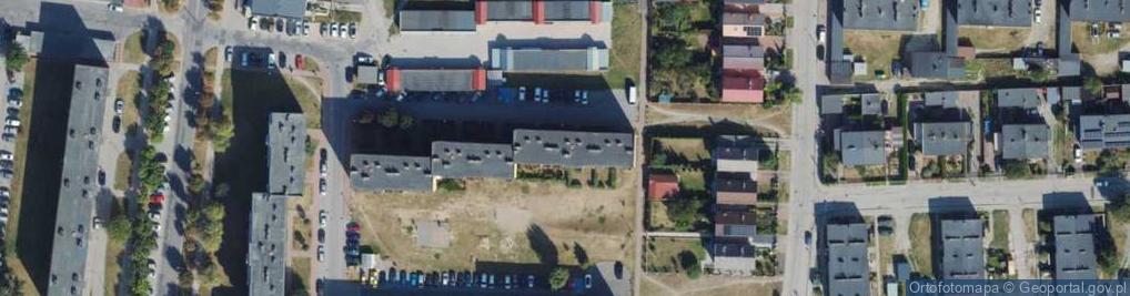 Zdjęcie satelitarne Usługi Ciężarowe