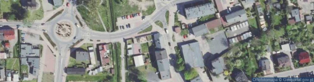 Zdjęcie satelitarne Usługi Co i Wodno Kanalizacyjne