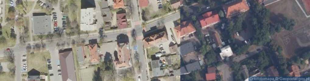 Zdjęcie satelitarne Usługi Dla Ludności w Zakresie Rekreacji Ruchowej E Barwińska