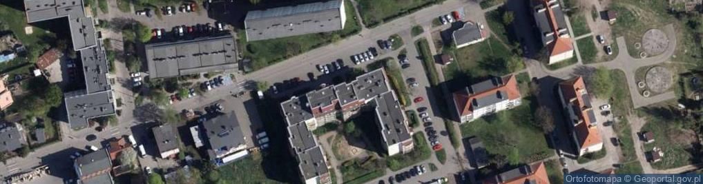 Zdjęcie satelitarne Usługi Edukacyjne Agnieszka Walczak-Beszczyńska