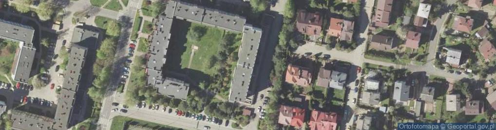 Zdjęcie satelitarne Usługi Edukacyjne Eugeniusz Klimowicz