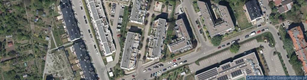 Zdjęcie satelitarne Usługi Finansowe Piotr Dąbrowski