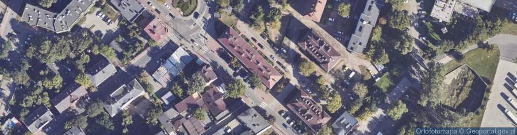 Zdjęcie satelitarne Usługi Finansowe