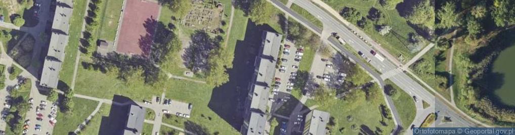 Zdjęcie satelitarne Usługi Finansowo Consultingowe Delfin