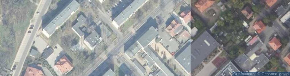 Zdjęcie satelitarne Usługi Finansowo Marketingowe Handel Ksero