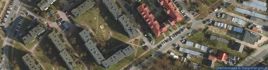 Zdjęcie satelitarne Usługi Geodezyjne Aniela Szarek