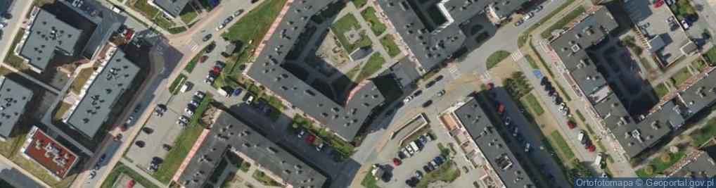 Zdjęcie satelitarne Usługi Geodezyjne El Geo