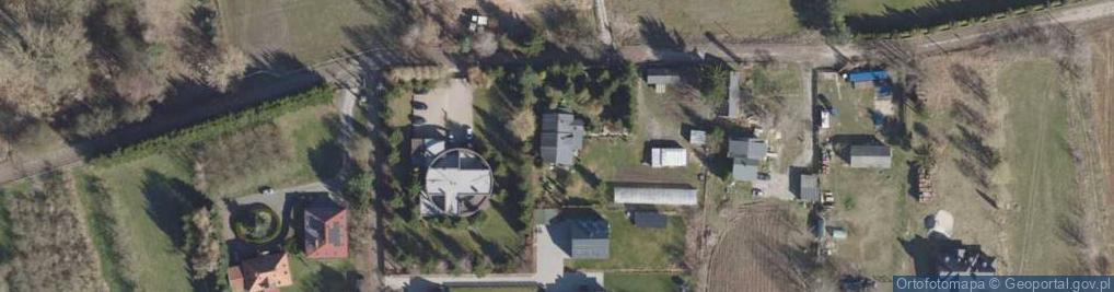 Zdjęcie satelitarne Usługi Geodezyjne Grzegorz Faliński