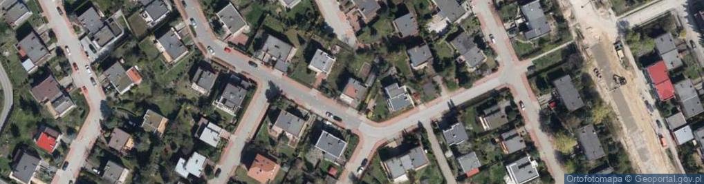 Zdjęcie satelitarne Usługi Geodezyjne i Informatyczne Tomasz Wilmanowicz