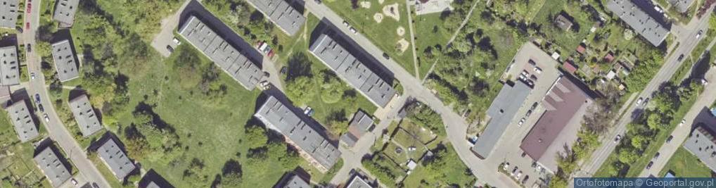 Zdjęcie satelitarne Usługi Geodezyjne i Kartograficzne Geo Tom Tomasz Kobielarz