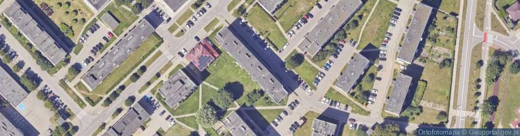 Zdjęcie satelitarne Usługi Geodezyjne J Chludziński