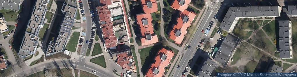 Zdjęcie satelitarne Usługi Geodezyjne Słowek