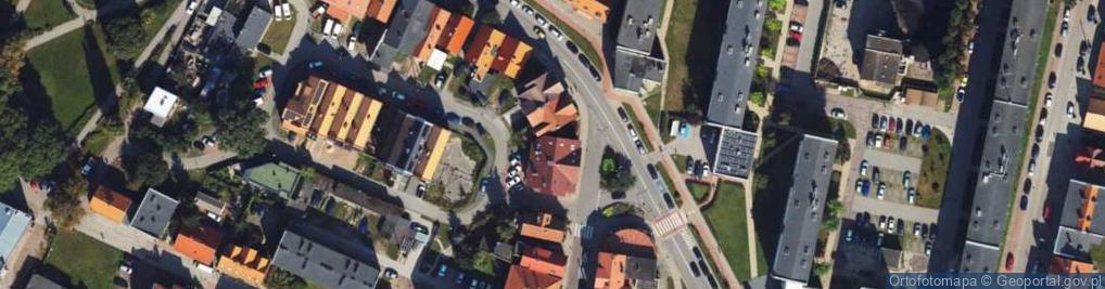 Zdjęcie satelitarne USŁUGI GEODEZYJNE Stanisław Kalisz