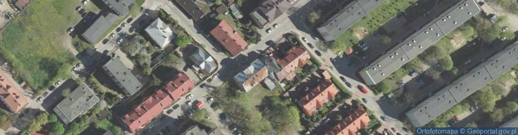Zdjęcie satelitarne Usługi geodezyjne Unigeo Tomasz Łazewski