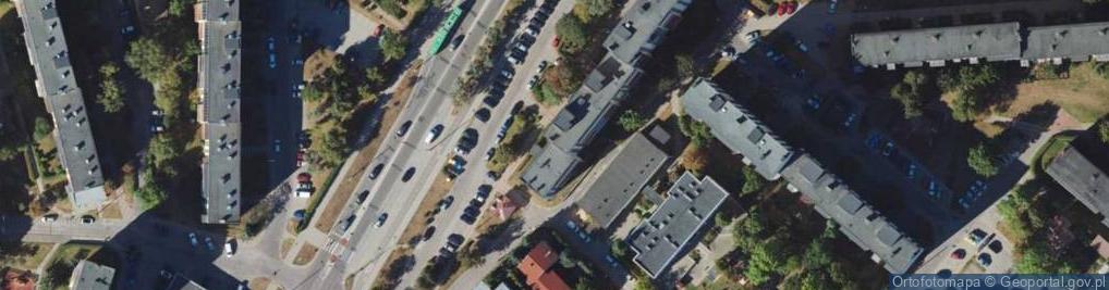 Zdjęcie satelitarne Usługi Geodezyjne Zenit Maciej Grabowski