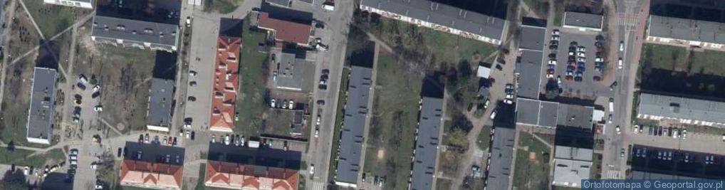 Zdjęcie satelitarne Usługi Geodezyjno Budowlane