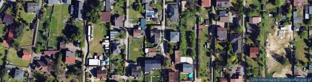 Zdjęcie satelitarne Usługi Geodezyjno Infirmatyczno Kartograficzne