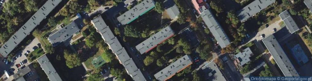 Zdjęcie satelitarne Usługi Geodezyjno Informatyczne Geoinfo