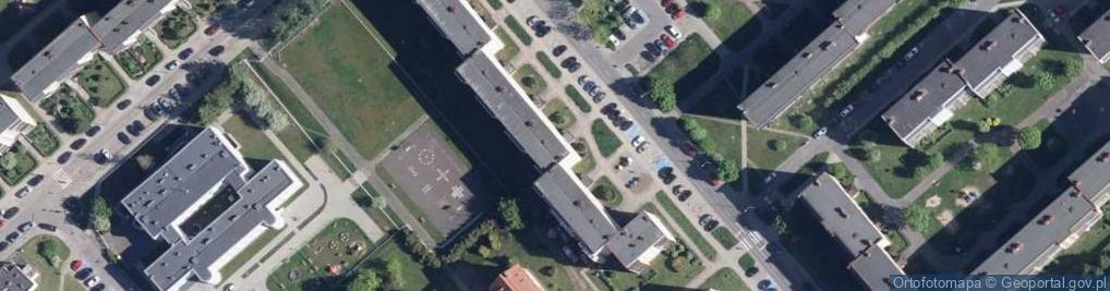 Zdjęcie satelitarne Usługi Geodezyjno Kartograficzne MGR Inż