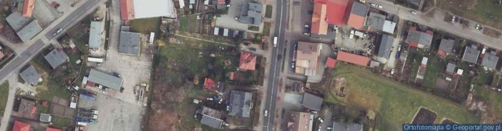 Zdjęcie satelitarne Usługi Geodezyjno Kartograficzne Wschowa