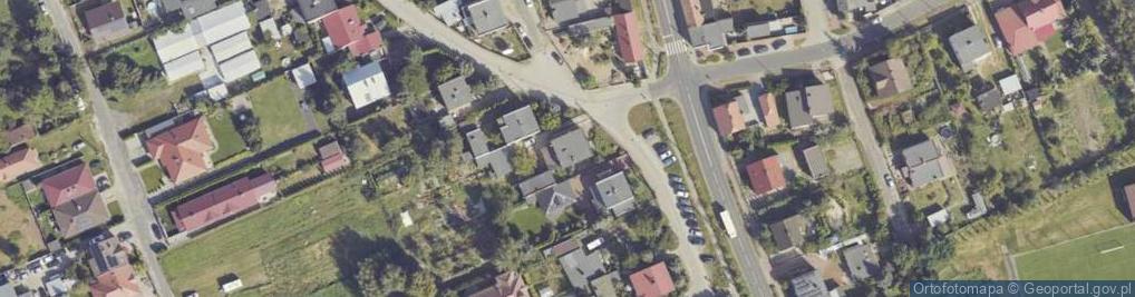 Zdjęcie satelitarne Usługi Grabarskie Stefan Jakubowski Leszno