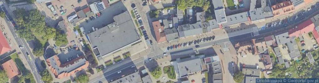 Zdjęcie satelitarne Usługi Handlowe