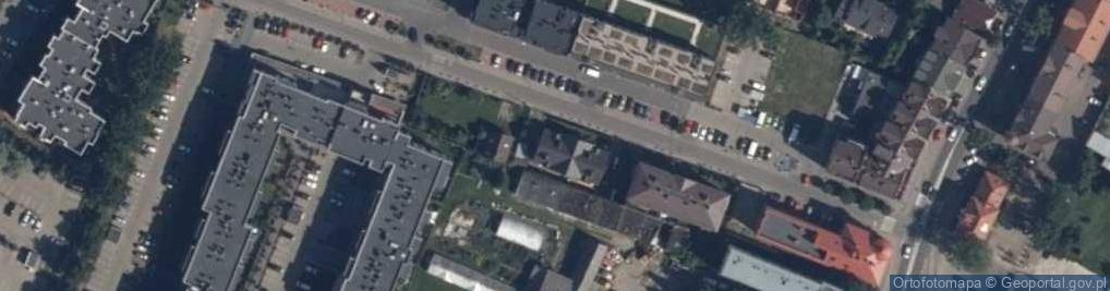 Zdjęcie satelitarne Usługi Handlowe