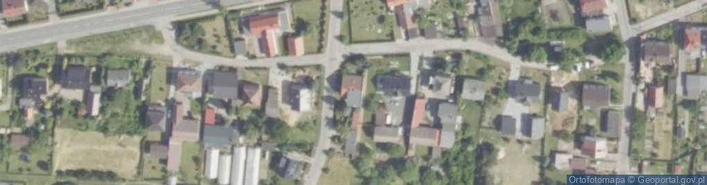 Zdjęcie satelitarne Usługi Handlowo Transportowe Materiały Budowlane