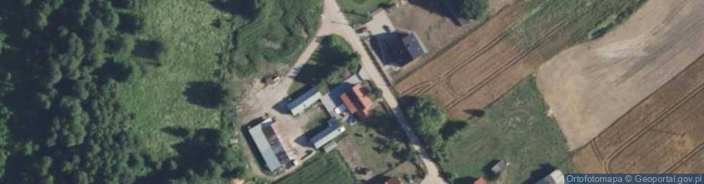 Zdjęcie satelitarne Usługi Handlowo Transportowe