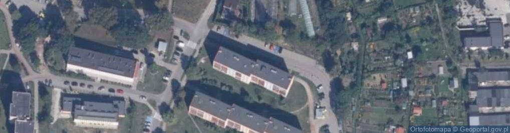 Zdjęcie satelitarne Usługi Handlowo Transportowe