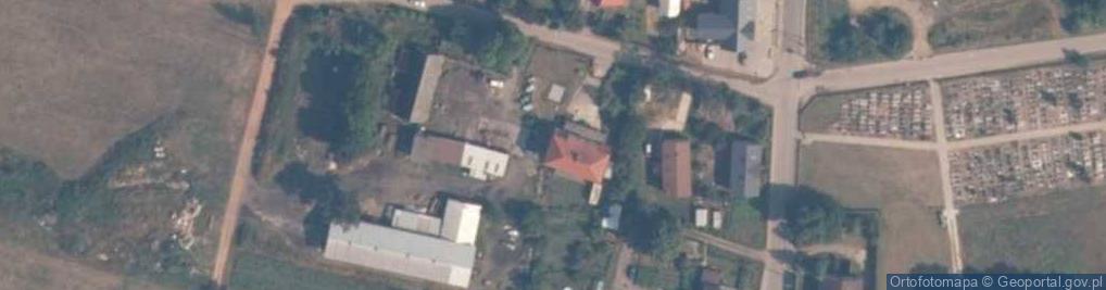 Zdjęcie satelitarne Usługi i Handel Motoagro Grzegorz Zwierzyński