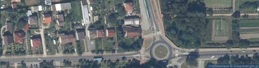Zdjęcie satelitarne Usługi i Transport