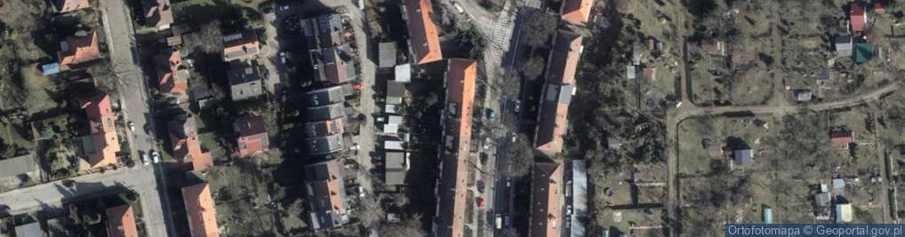 Zdjęcie satelitarne Usługi Informacyjno Konsultacyjne Scan Med
