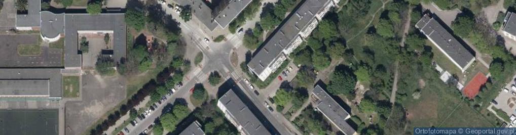 Zdjęcie satelitarne Usługi Informatyczne Emil Rusin