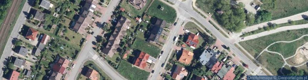 Zdjęcie satelitarne Usługi Informatyczne -Handel Wielobranżowy Bogusław Pawłowicz