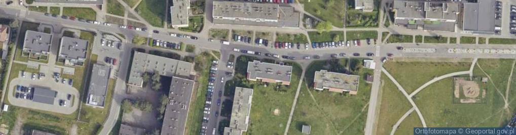Zdjęcie satelitarne Usługi Informatyczne Jan Szajda