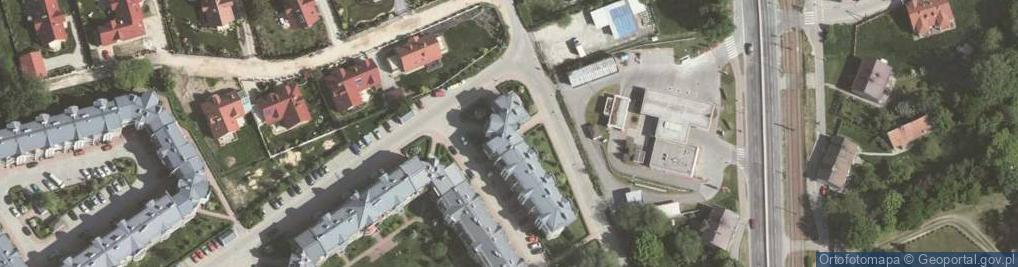 Zdjęcie satelitarne Usługi Inżynierskie Grzegorz Berdychowski