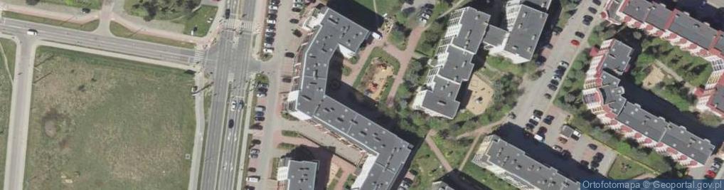 Zdjęcie satelitarne Usługi Inżynierskie K Projekt