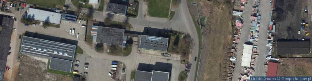 Zdjęcie satelitarne Usługi Kadrowe i BHP